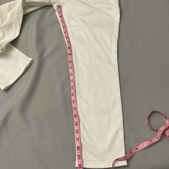 Chicos So Slimming Girlfriend Jean White Slim Leg Ankle Size 2P (Chico’s 00P) - Picture 8 of 12